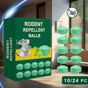 10 Pack Mouse Rodent Repellent,  Peppermint Oil Mice Repellent for Rats, Mice, Squirrels, Spiders and Pests, Indoor  Outdoor Natural Mouse Deterrent, Keep Rodents Away from Garden  Home (Mint)