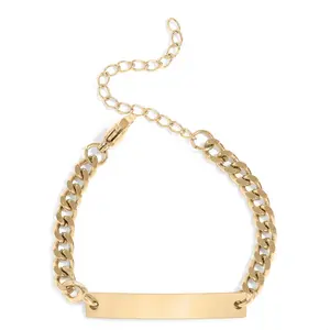 Steel Bonds - Baby ID Bracelet. Tarnish and water resistant. Suitable for everyday wear!