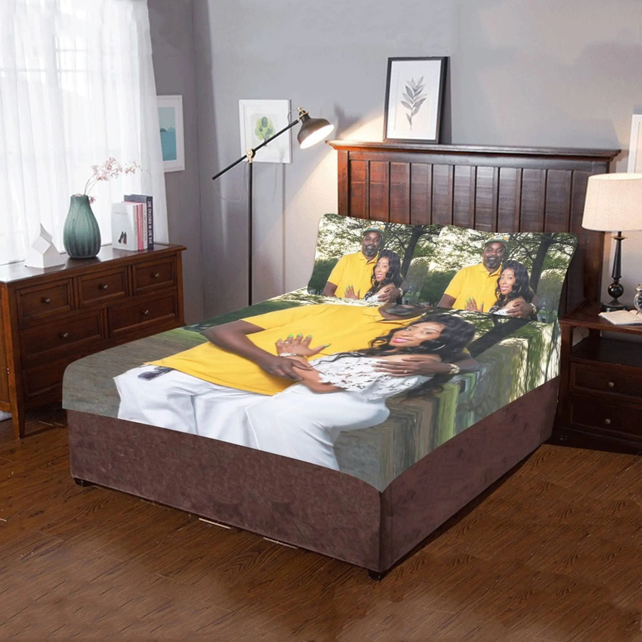 Custom 3-piece Bedding