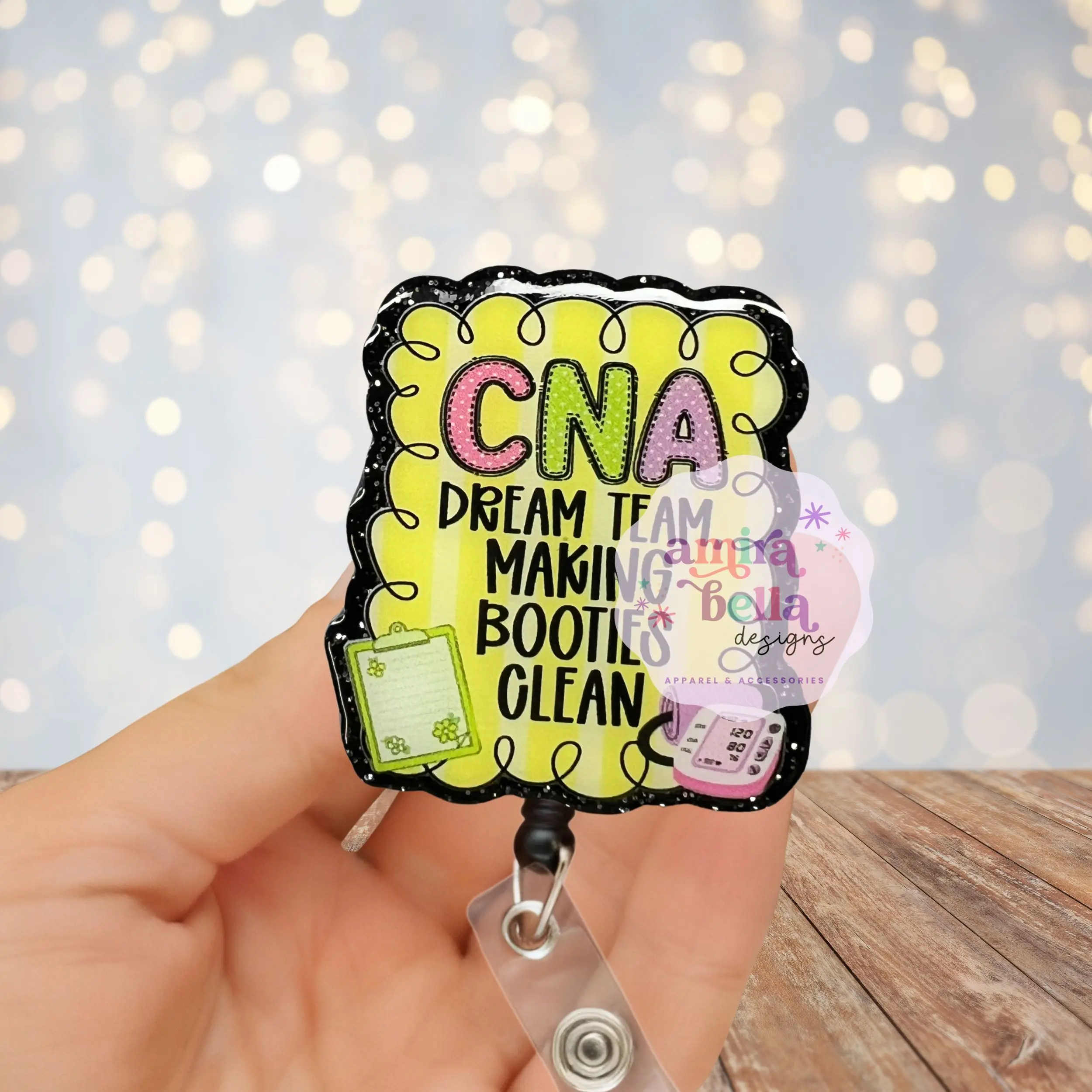 CNA Dream Team Badge Reel, ID holder