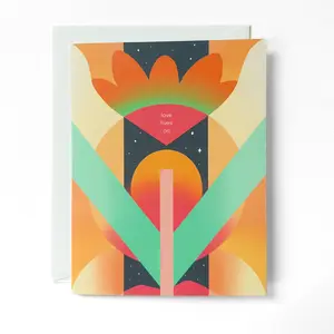 Love Lives On greeting card