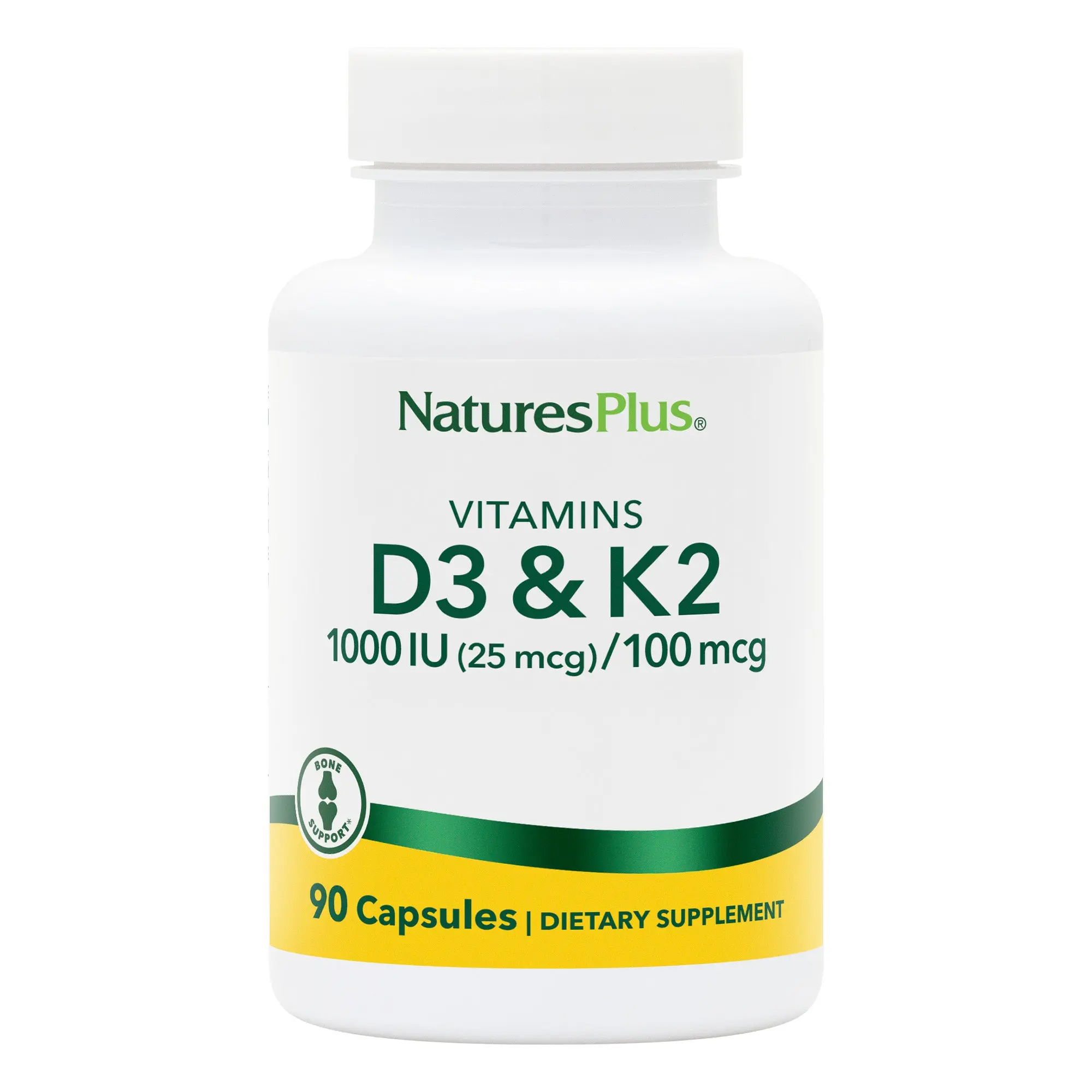 Vitamin D3 1000 IU/Vitamin K2 100 mcg Capsules Vitamin D3 1000 IU/Vitamin K2 100 mcg Capsules
