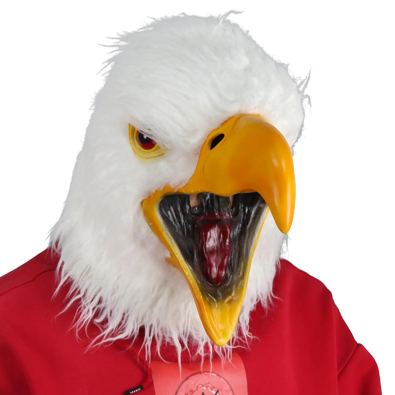 Eagle Head Mask white 2