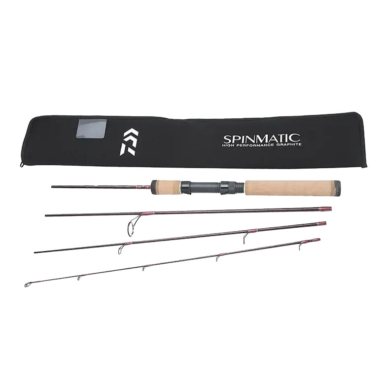 Daiwa Spinmatic 4 Piece Travel Ultralight Spinning Rods