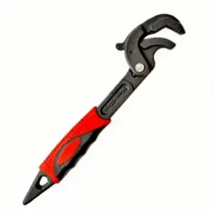 Adjustable Self-Locking Pipe Wrench 10 Inches  - Professional Hand Tool for Plumbing, Mechanical Repair, High Quality Carbon Steel