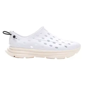Kane Adult Revive Shoe - White Crocodile-Skin-Like Sneaker with Comfortable Fit, Rubber Sole, and 3 Swappable Hang Loops for Versatile Use
