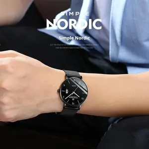 42mm Luxury Swiss Watch: Super Luminous 3-Eye 6-Hand Style