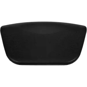 Spa bath pillows waterproofs pu leather bathtub pillows neck support head rest pad cushion with anti slip suction cups for home bathroom hot tub spa