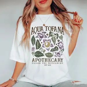Aqua Tofana Apothecary Poison The Patriarchy Shirt, Feminism Shirt, Woman's Right Sweatshirt, Hoodie, T-Shirt