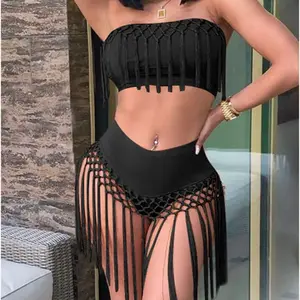 Fancy bikini set Seamless Strapless Full Coverage