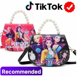 New children's bag witch hunter girl group change bag kpop anime cute storage bag messenger bag