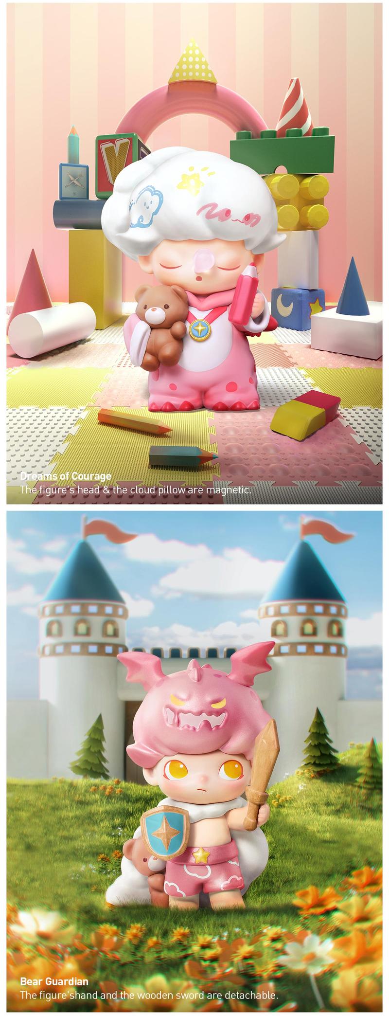 POP MART DIMOO Weaving Wonders Series Figures, Blind Box