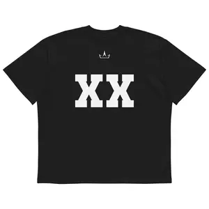 PHNM XX Crown Oversized Tee | Unisex Streetwear Fit