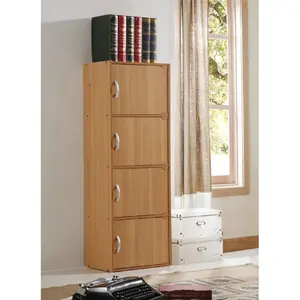 Hodedah  4 Door Cabinet
