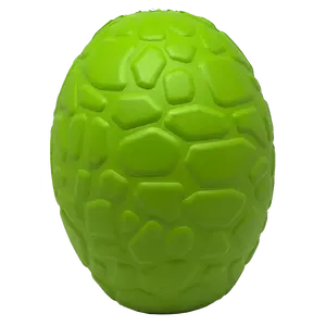 Dinosaur Egg EDispenser Durable Rubber Chew Toy & Treat Dispenser