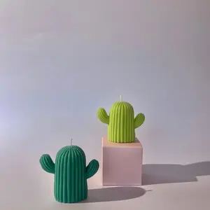Mini Cactus Cute Natural Soy Wax candle 2 oz