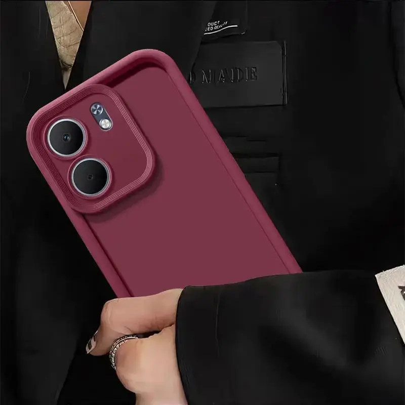 For OPPO A6x Case OPPO A6x 4G Phone Case oppo A6X 5G Back Cover Anti fall protection Luxury Matte Soft Cover
