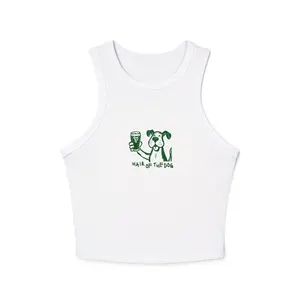 St. Patrick's Day Women's Tank Top, Shamrock Irish Clover Luck Racer Tank, St. Patty's Shirt, Lucky Shamrock, Hair of the Dog