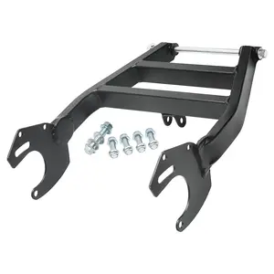 Go Kart Swing Arm, 400mm Rear Fork Suspension Control Arm, Swingarm Spools for 30" Rear Differential Axle, Go Kart ATV UTV Quad 4 Wheelers Buggy