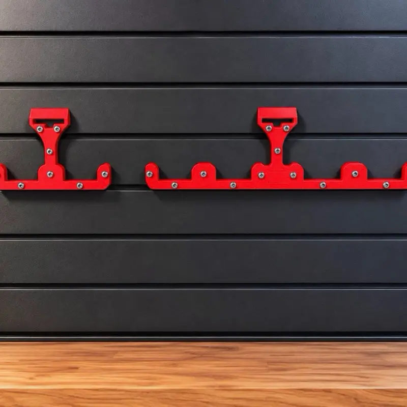 Milwaukee Packout Wall Mount for 11 Compartment Organizer 48-22-8431 & 48-22-8436 | 3D Printed Garage Tool Storage Holder
