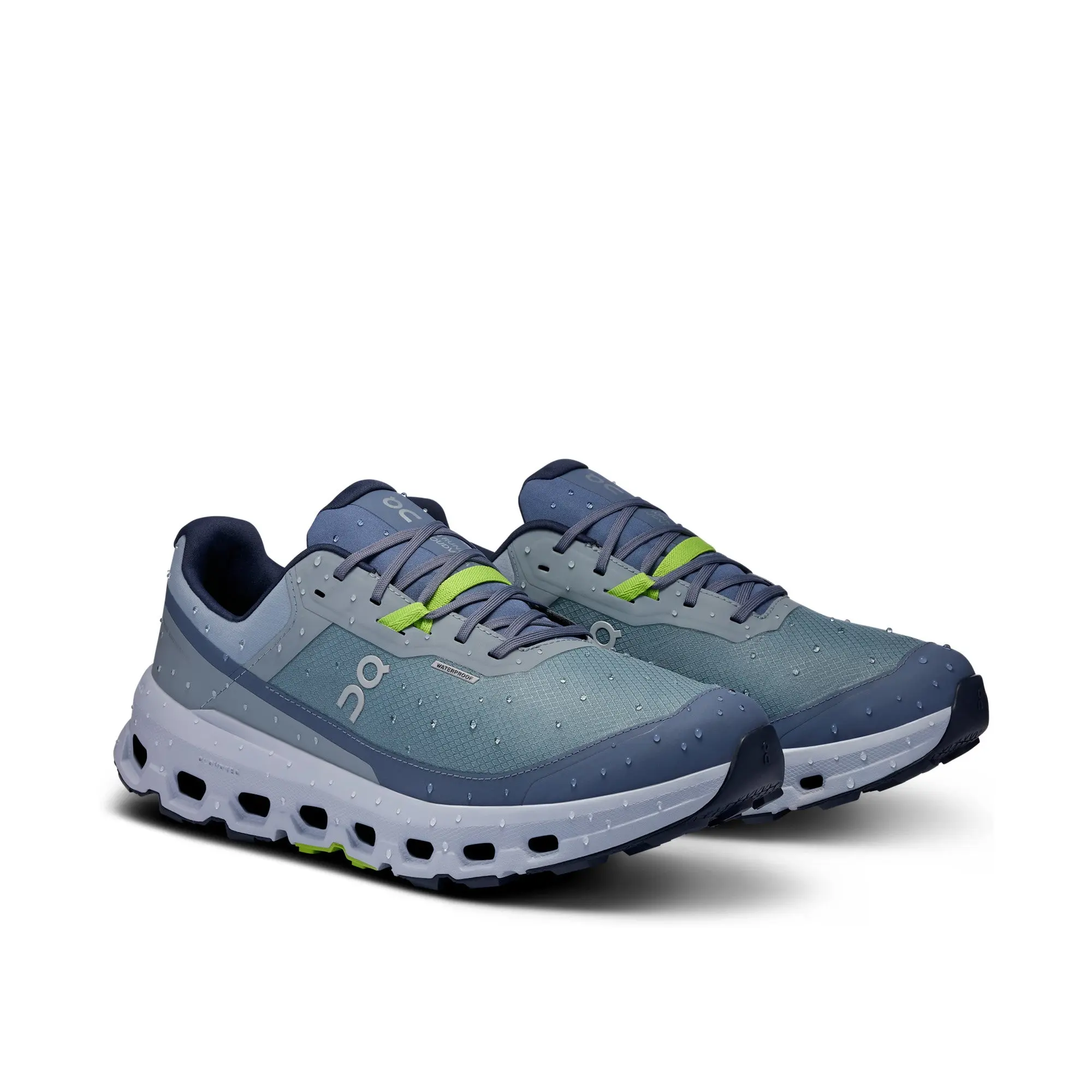 On Cloudvista 2 Waterproof Mist Heather Men's Running Shoes 3ME30142856