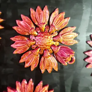 Flaming Sun  Dragon keychain
