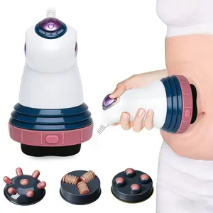 Lightweight Portable Vibration Handheld Equipment, 3 Exchangeable Installation Heads, 3 Speed Adjustable Vibration Power, Firm Non Slip Grip, Compact Body for Home Workout Gym Sports Daily General Use