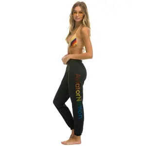 AVIATOR NATION SWEATPANTS - CHARCOAL