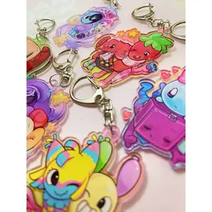 Dandy’s Acrylic Keychain, Mini Cute Dandy Vee Shelly Pebble Acrylic Keychain, Must-have keyring for game lovers