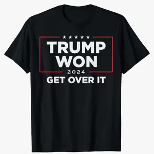 Trump Won Get Over It 2024 Menswear - Short Sleeve T-Shirt