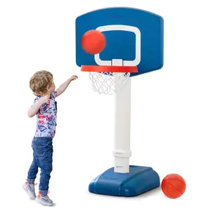 GoSports Tot Shot Modern Kids Basketball Set - Indoor & Outdoor Toy Hoop for Toddlers
