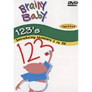 USED-Brainy Baby 123s DVD Numbers 1 to 20 Classic Edition (Unknown)