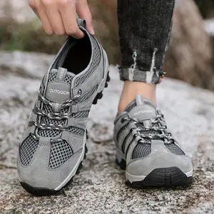 LISM Men'S Climbing Shoes in Sizes 39-48, Breathable Hiking Shoes.