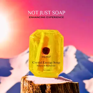 Crystal Energy Handmade Soap, Original Design, Plant Essential Oils, Natural Crystals, Deep Skin Nourishment, Captivating Fragrance, Luxurious Experience