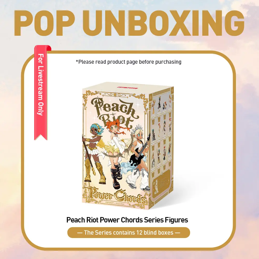 Unboxing-Peach Riot Power Chords Series Figures Blind Box-3.0