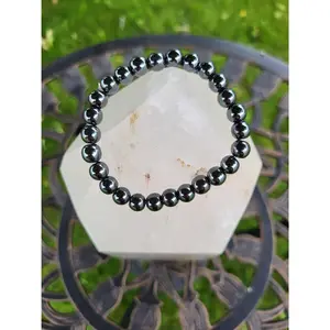 Hematite Elastic Bracelet
