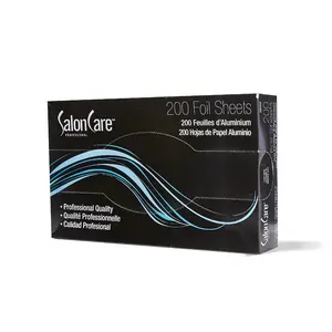 Salon Care FullSize Foil Sheets, 200 Count, Use for All Hair Color Techniques