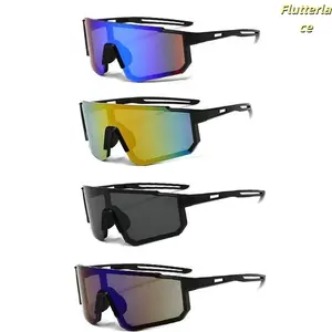 4-Pack Polarized Sports Sunglasses for Men Women UV400 Protection, Lightweight Cycling Running Sunglasses with Mirror Lens Windproof Outdoor Eyewear for Fishing Hiking Riding Travel Daily Use summerwins