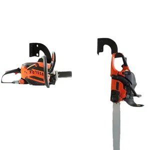 Heavy-Duty Steel Weed Trimmer Wall Rack, Organize Your Garage with Metal Tool Storage, Ideal for Lawn Mower and Hedge Trimmer, Garden Tool Organizer, Yard Tool Rack