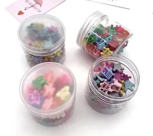 30 PC Multicolor Clip Hairpin - Mini Small Clip Headdress for Women's Styling - Versatile & Comfortable Hair Accessory
