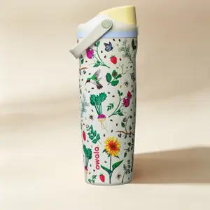 New Owala Color Drop Mother's Day Garden 30oz Freesip Sway Tumbler, 24-hour insulation, suitable for daily use, gift for mom