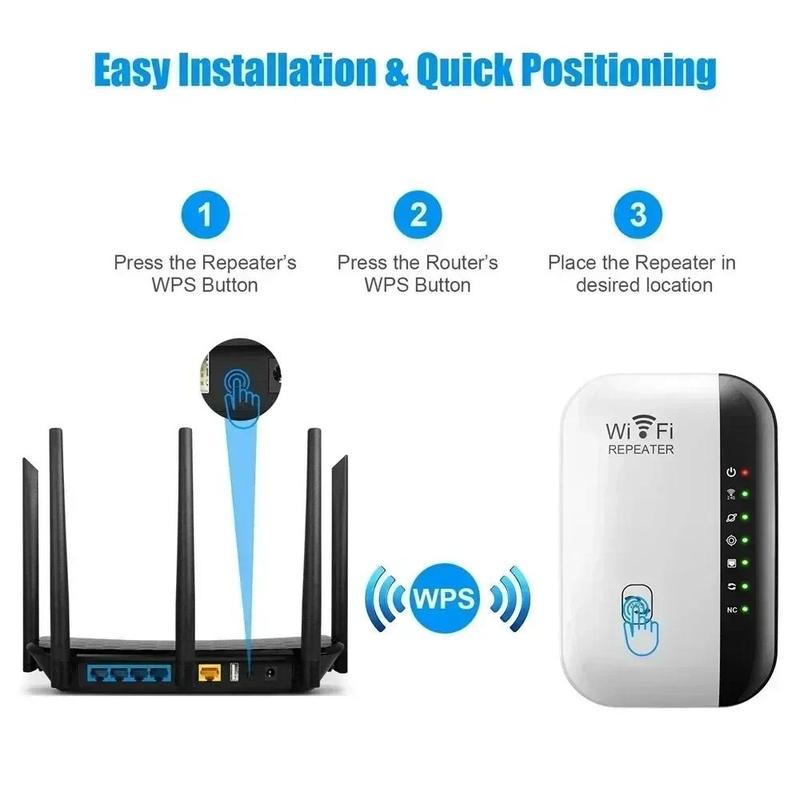 300Mbps WiFi Amplifier Wireless WIFI Repeater Extender 802.11N Booster Repetidor Amplifier Wi Fi Reapeter