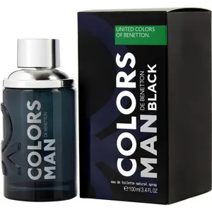 Colors De Benetton Black By Benetton Edt For Men