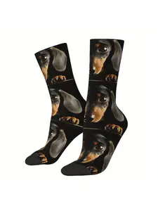 Dachshund Dog Men's Novelty Socks