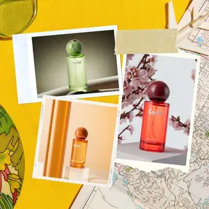 Caché Fragrance | Jasmin de Minuit  + Cerisier Rouge + Santalé | Luxe Jasmine Petal Veil | Eau De Parfum (3 x 1.7oz / 50ml)