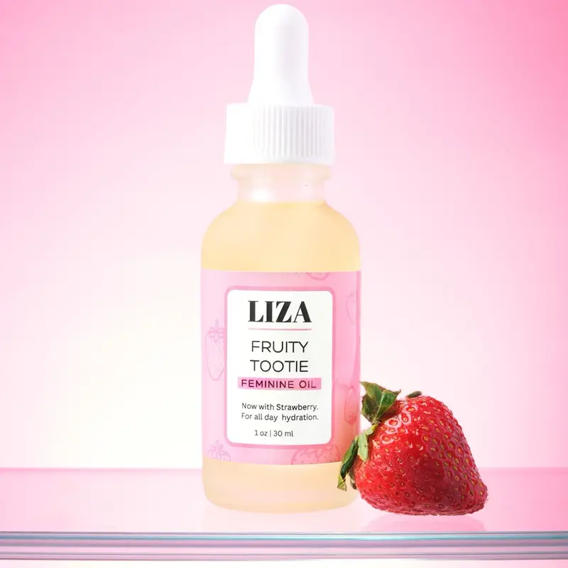 Fruity Tootie Strawberry Yoni Oil For Dry Skin And Ingrown Hairs