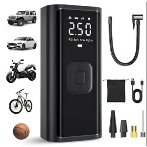 Wireless Air Pump 150psi, Cordless Tire Inflator, Portable Electric Vehicle Tire Inflator for Car, Bicycle, Motorcycle, Mini Air Compressor, Tire Air Injector