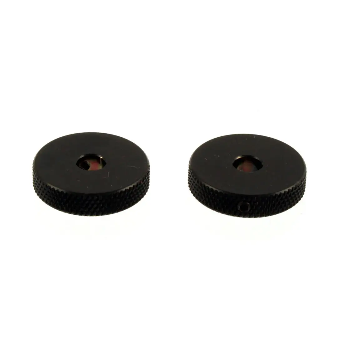 Allparts Black Roller Knob Set (2 pcs)