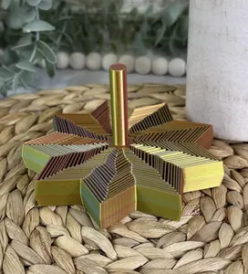 3D Printed Sensory Expanding Star Fidget Toy for stress relief and focus