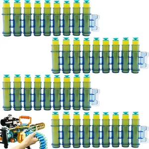 36 Foam Bullets Refills for Electronic Gatling Toy Gun with Bullet Belt